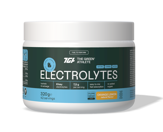 ELEKTROLITY O SMAKU POMARAŃCZY I CYTRYNY BEZGLUTENOWE 320 g - THE...