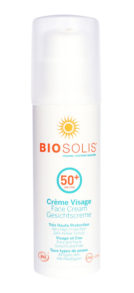 KREM PRZECIWSŁONECZNY DO TWARZY SPF 50+ ECO 50 ml - BIOSOLIS (PRODUKT...