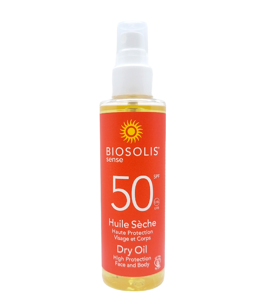 SUCHY OLEJEK PRZECIWSŁONECZNY DO CIAŁA SPF 50 150 ml - BIOSOLIS...