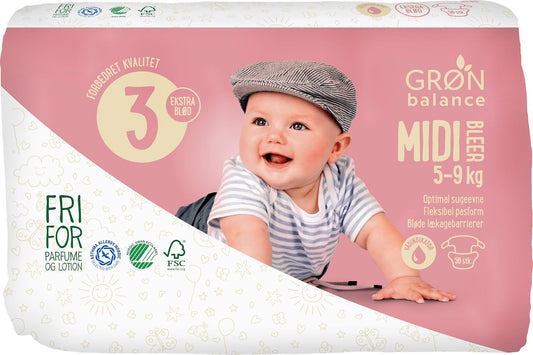 PIELUCHY MIDI ECO 5 - 9 kg (56 szt.) - GRON BALANCE