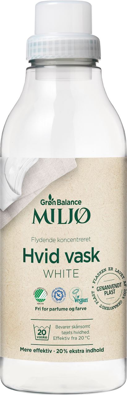 PŁYN DO PRANIA BIAŁYCH UBRAŃ (KONCENTRAT) ECO 900 ml (20 PRAŃ)...