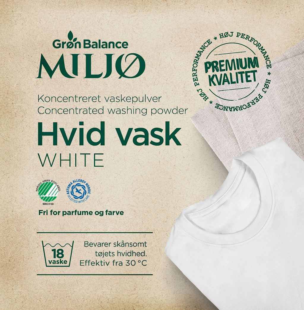 PROSZEK DO PRANIA BIAŁYCH UBRAŃ (KONCENTRAT) ECO 785 g (18 PRAŃ)...