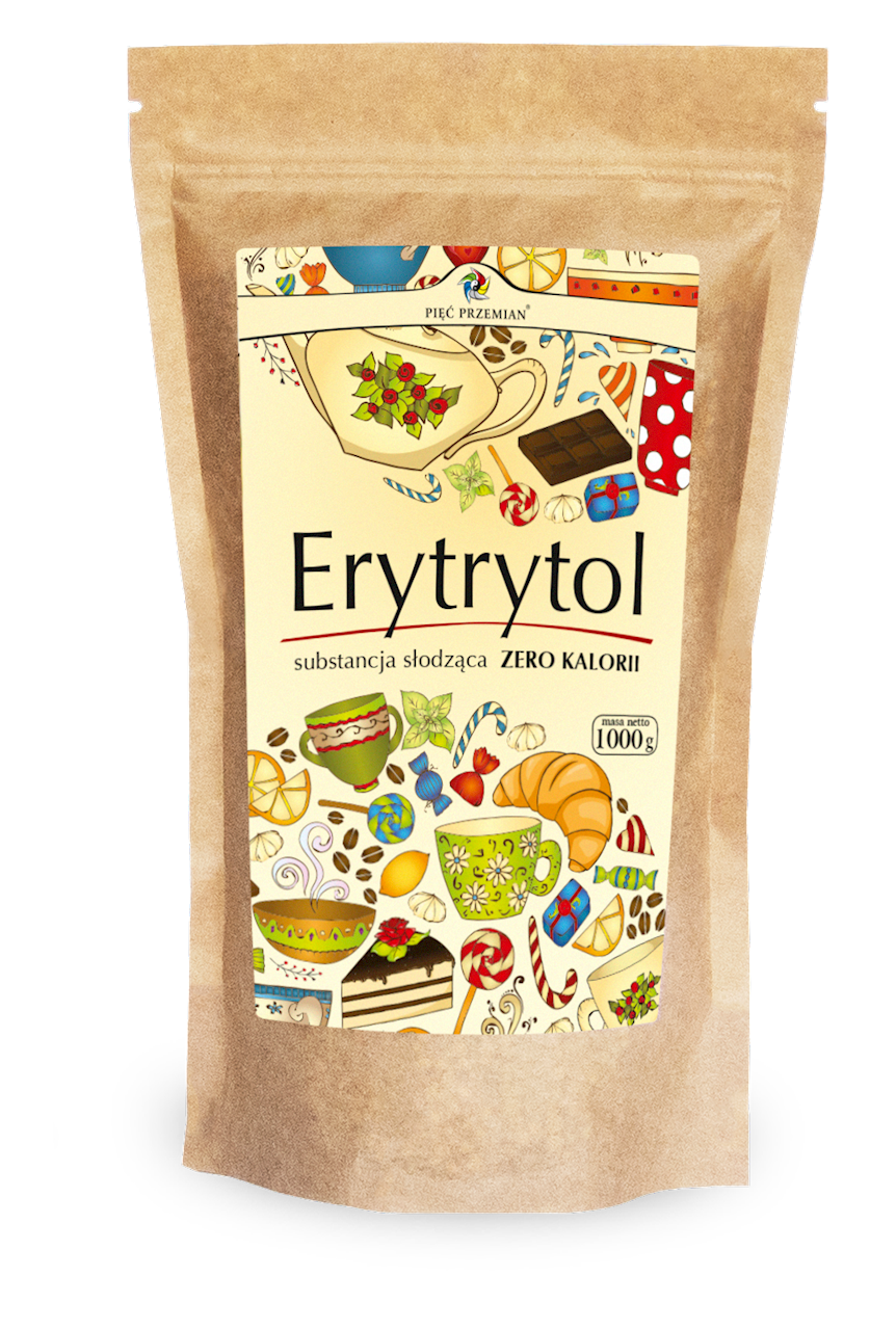 ERYTRYTOL 1 kg - PIĘĆ PRZEMIAN
