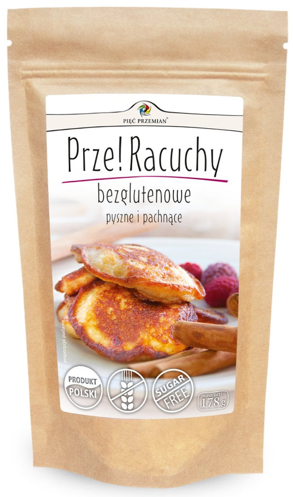 MIESZANKA NA RACUCHY OWSIANE BEZ DODATKU CUKRÓW BEZGLUTENOWA 178 g...
