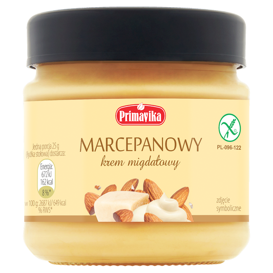 KREM MARCEPANOWY BEZGLUTENOWY 185 g - PRIMAVIKA