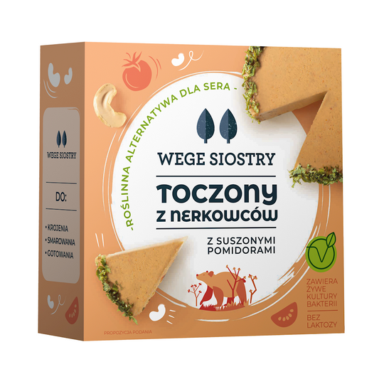 WEGAŃSKA ALTERNATYWA SERA Z ORZECHÓW NERKOWCA Z POMIDORAMI I...
