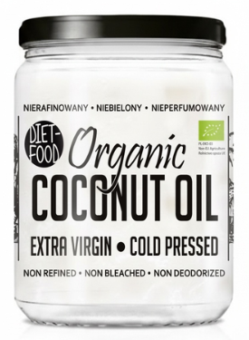 OLEJ KOKOSOWY VIRGIN BIO 500 ml - DIET-FOOD