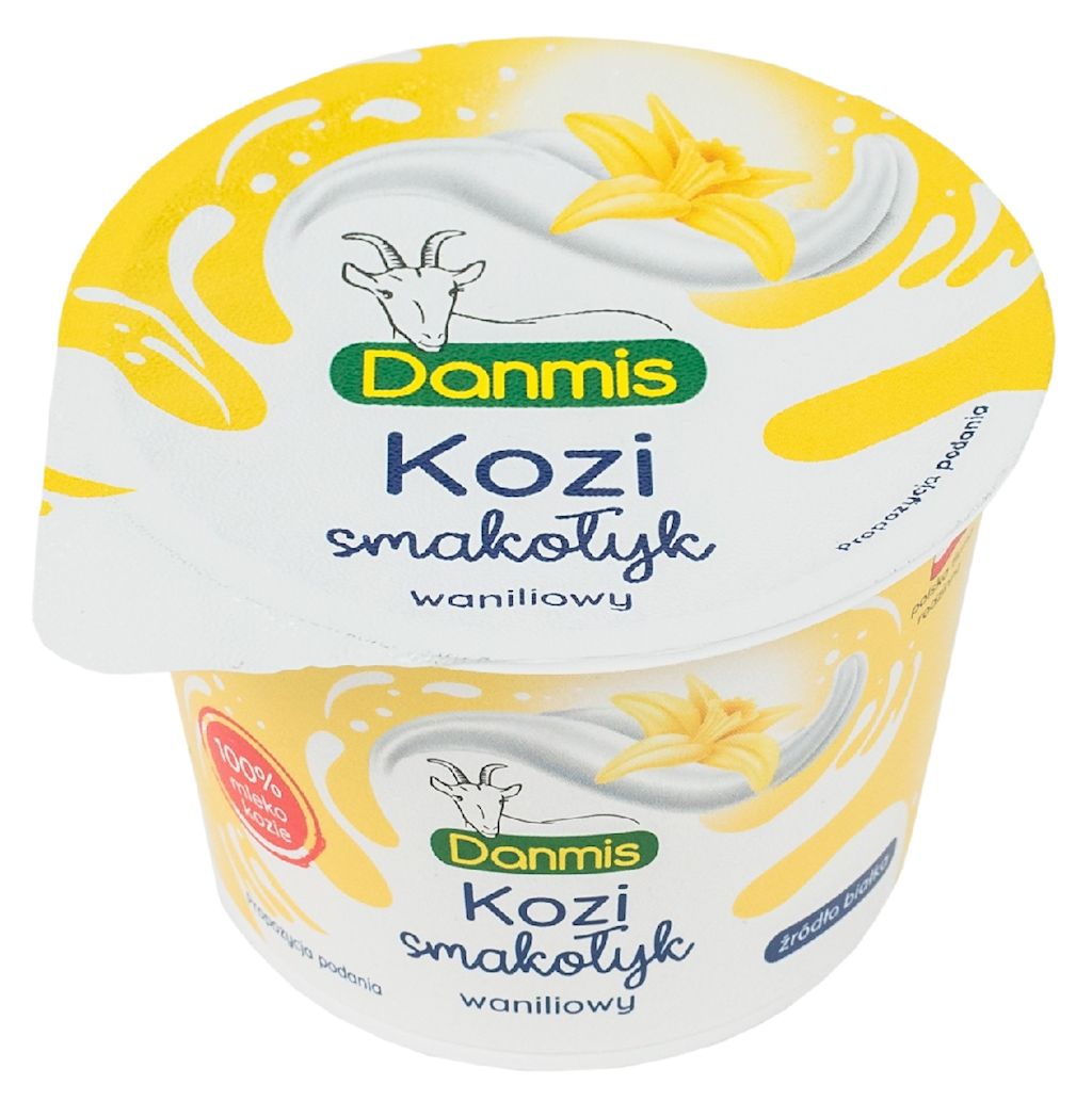 KOZI SMAKOŁYK O SMAKU WANILIOWYM 100 g - DANMIS