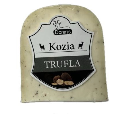 KOZI SER DOJRZEWAJĄCY Z TRUFLĄ 200 g - DANMIS
