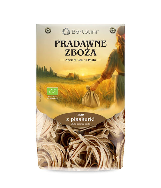MAKARON (Z PŁASKURKI) GNIAZDA TAGLIATELLE BIO 250 g - BARTOLINI...