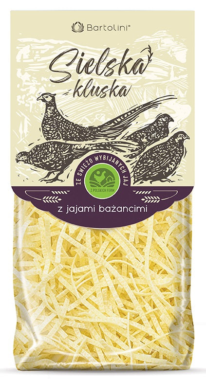 MAKARON (Z JAJAMI BAŻANCIMI SEMOLINOWY) KRAJANKA 250 g - BARTOLINI...
