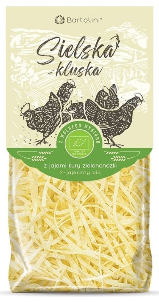 MAKARON (Z JAJAMI KURY ZIELONONÓŻKI SEMOLINOWY) KRAJANKA BIO 250 g...