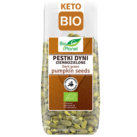 PESTKI DYNI CIEMNOZIELONE (UPRAWIANE W EUROPIE) BIO 150 g - BIO PLANET