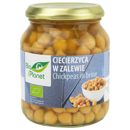 CIECIERZYCA W ZALEWIE BIO 350 g (230 g) (SŁOIK) - BIO PLANET