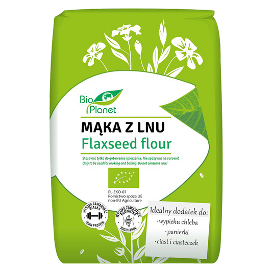 MĄKA Z LNU BIO 400 g - BIO PLANET