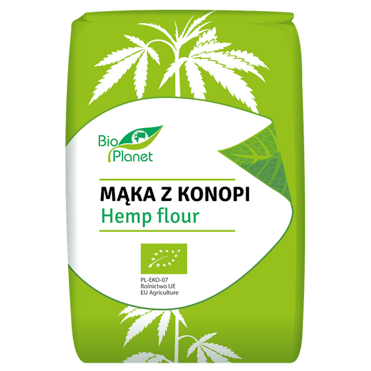 MĄKA Z KONOPI BIO 400 g - BIO PLANET