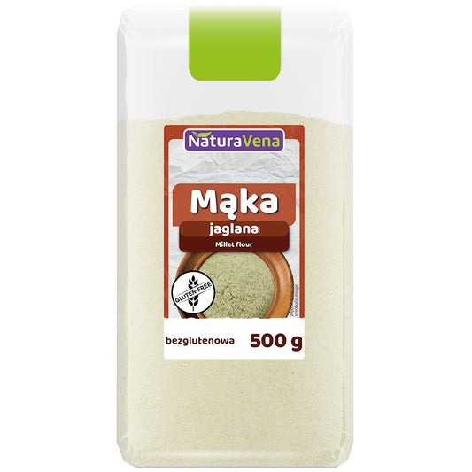 MĄKA JAGLANA BEZGLUTENOWA 500 g - NATURAVENA