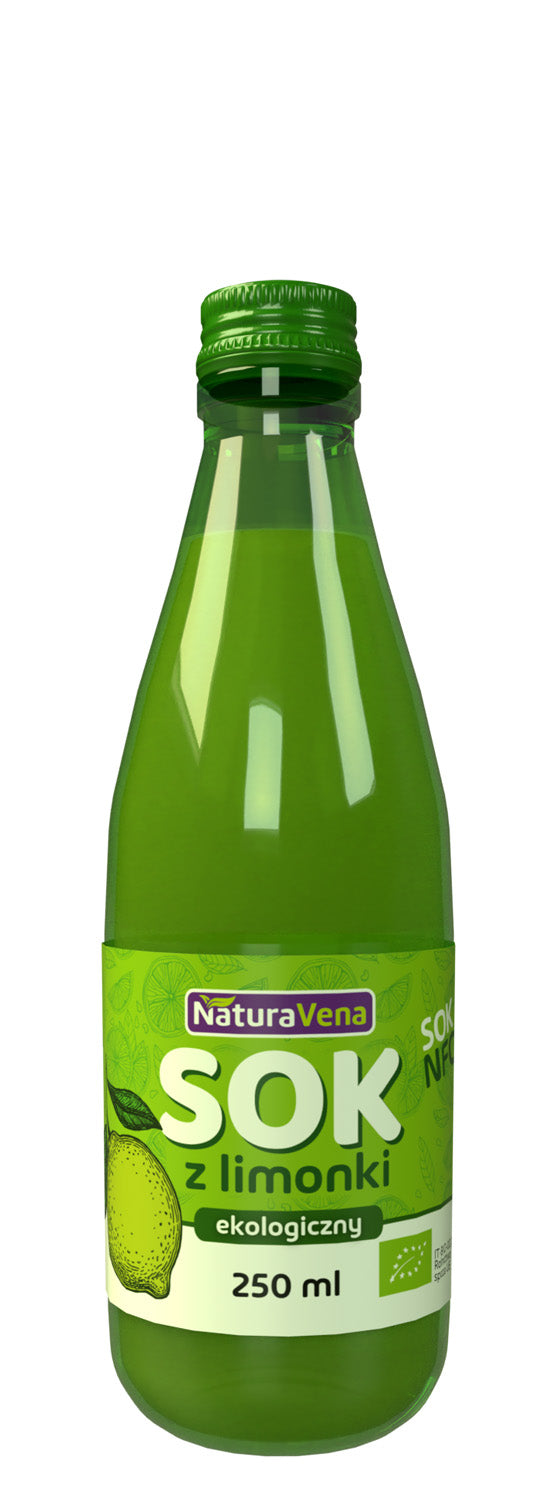 SOK Z LIMONKI NFC 100 % BIO 250 ml - NATURAVENA