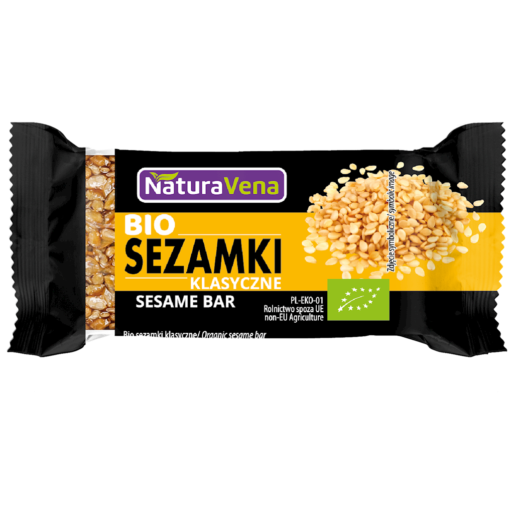 SEZAMKI KLASYCZNE BIO 27 g - NATURAVENA