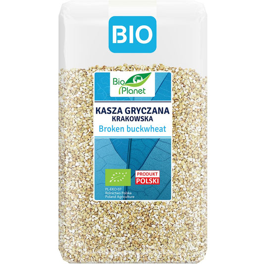 KASZA GRYCZANA KRAKOWSKA NIEPALONA BIO 1 kg - BIO PLANET