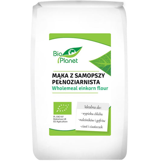 MĄKA Z SAMOPSZY PEŁNOZIARNISTA BIO 1 kg - BIO PLANET