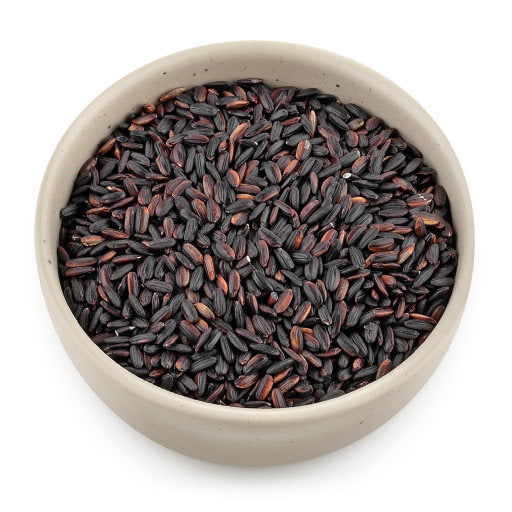 RYŻ CZARNY PEŁNOZIARNISTY (UPRAWIANY W EUROPIE) BIO 800 g - THE PLANET