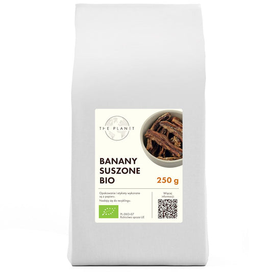 BANANY SUSZONE BIO 250 g - THE PLANET