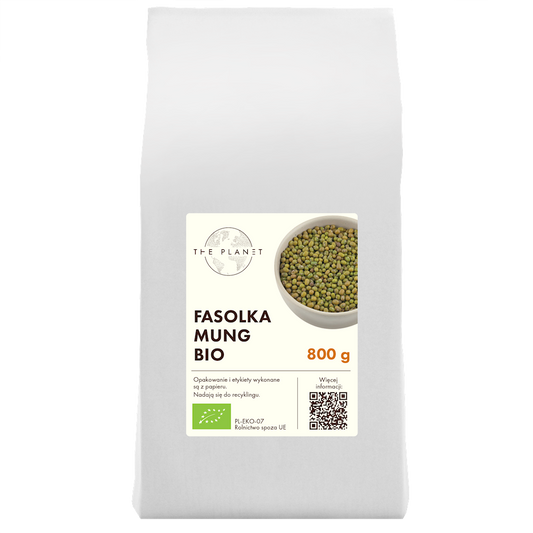 FASOLKA MUNG BIO 800 g - THE PLANET
