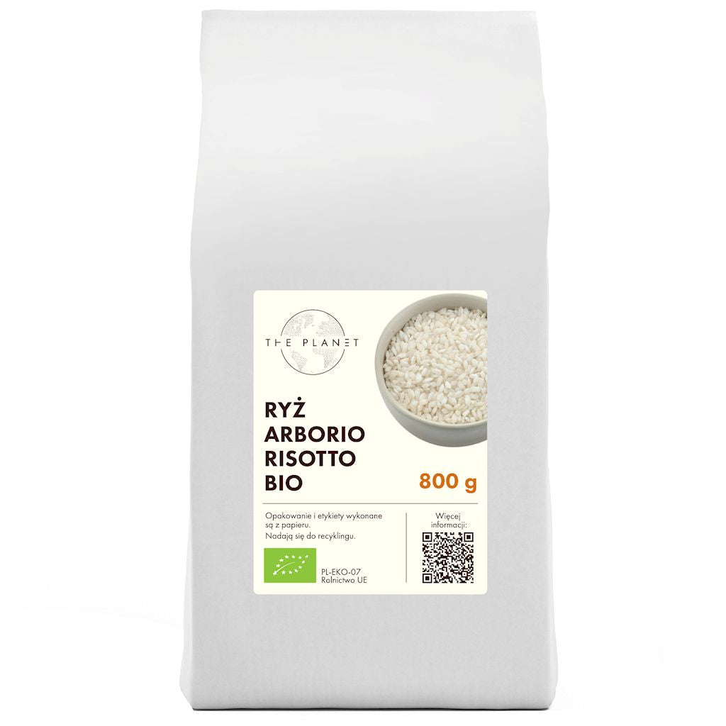RYŻ ARBORIO RISOTTO BIO 800 g - THE PLANET
