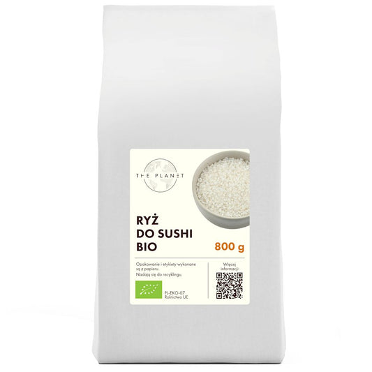RYŻ DO SUSHI BIO 800 g - THE PLANET