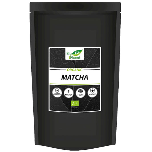 HERBATA ZIELONA MATCHA BIO 500 g - BIO PLANET INTERNATIONAL