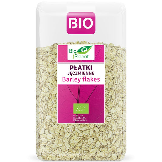PŁATKI JĘCZMIENNE BIO 600 g - BIO PLANET
