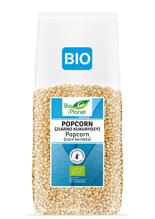 POPCORN (ZIARNO KUKURYDZY) BEZGLUTENOWY BIO 1 kg - BIO PLANET