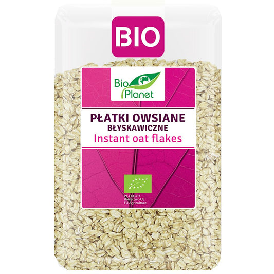 PŁATKI OWSIANE BŁYSKAWICZNE BIO 1 kg - BIO PLANET