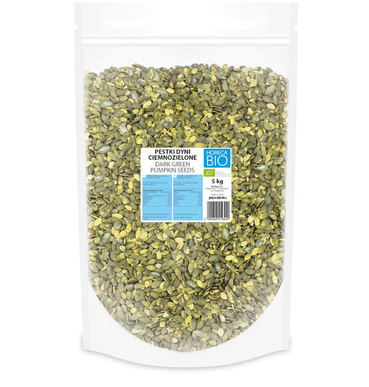 PESTKI DYNI CIEMNOZIELONE BIO 5 kg - HORECA (BIO PLANET)