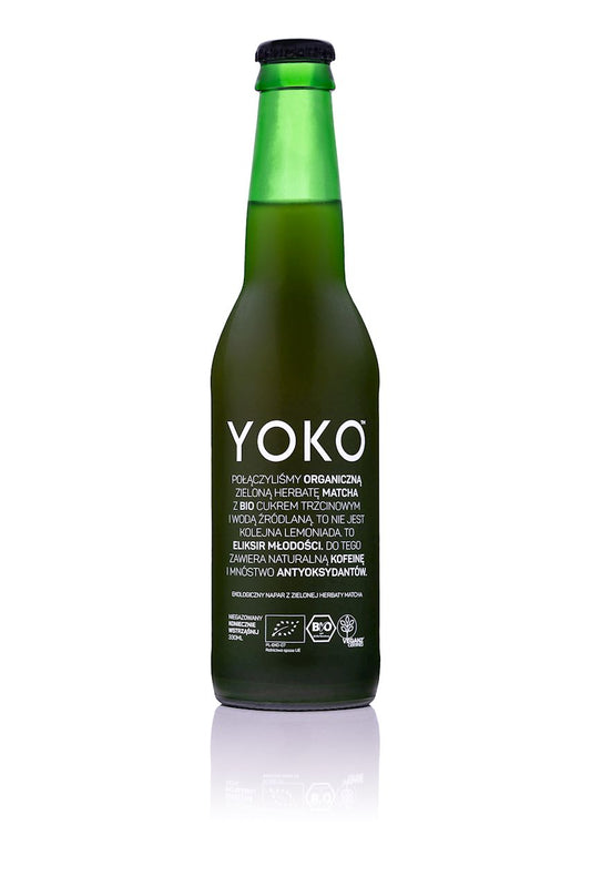 NAPÓJ Z ZIELONEJ HERBATY MATCHA CYTRUS BEZGLUTENOWY BIO 330 ml - YOKO