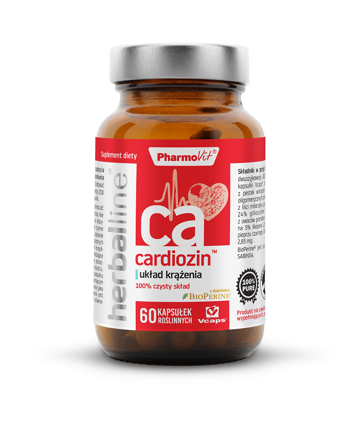KAPSUŁKI NA UKŁAD KRĄŻENIA (CARDIOZIN) BEZGLUTENOWE 60 szt...