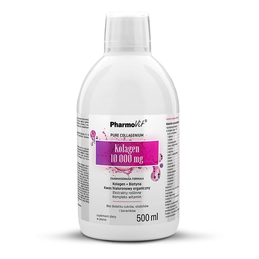 SUPLEMENT DIETY KOLAGEN (10 000 mg) W PŁYNIE BEZGLUTENOWY 500 ml...