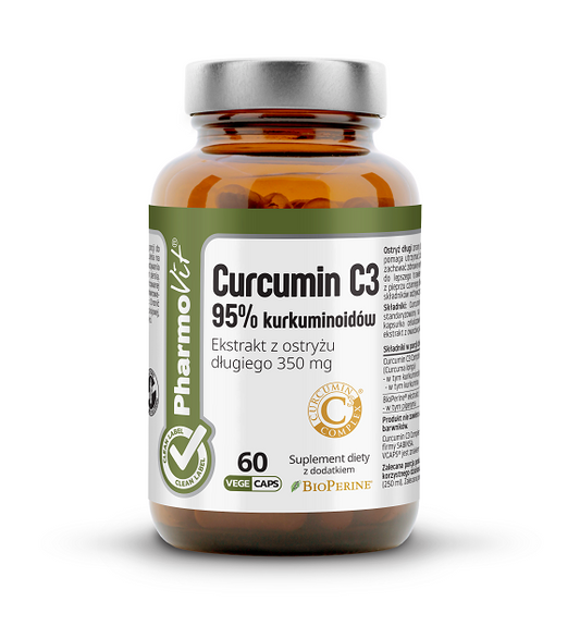 KURKUMA C3 COMPLEX BEZGLUTENOWA 60 KAPSUŁEK - PHARMOVIT (CLEAN LABEL)