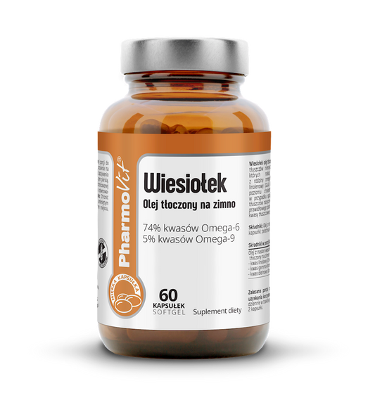 WIESIOŁEK (500 mg) BEZGLUTENOWY 60 KAPSUŁEK - PHARMOVIT (CLEAN LABEL)