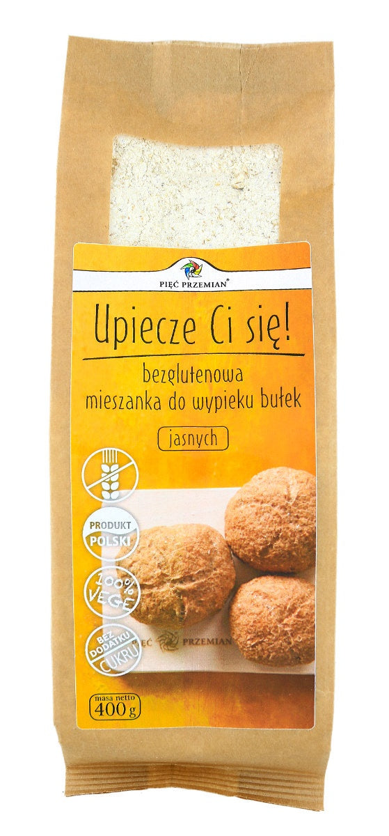 MIESZANKA DO WYPIEKU BUŁEK JASNYCH BEZ DODATKU CUKRÓW BEZGLUTENOWA...