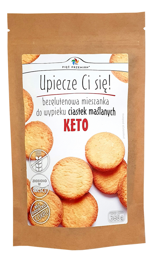 MIESZANKA DO WYPIEKU CIASTEK MAŚLANYCH BEZ DODATKU CUKRÓW...