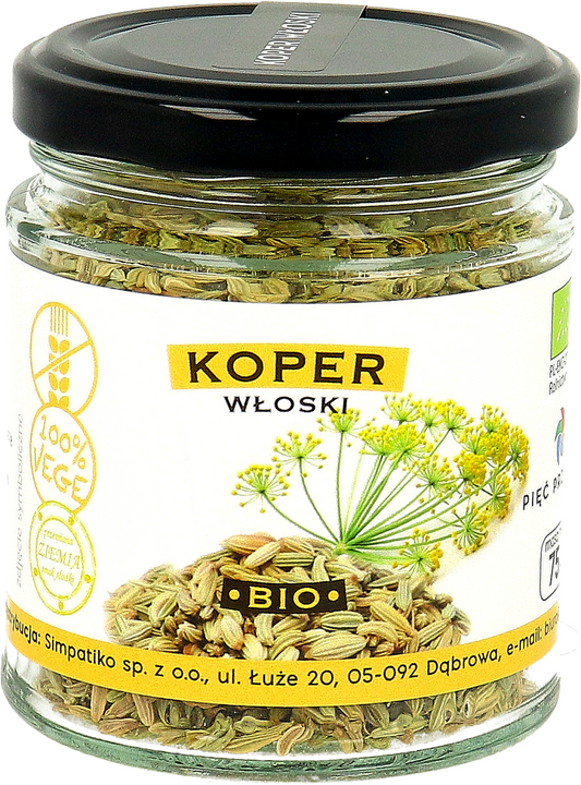 KOPER WŁOSKI BEZGLUTENOWY BIO 75 g - PIĘĆ PRZEMIAN