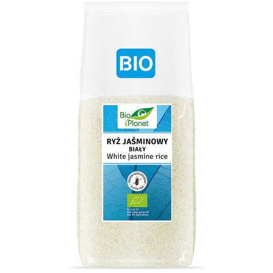 RYŻ JAŚMINOWY BIAŁY BEZGLUTENOWY BIO 1 kg - BIO PLANET