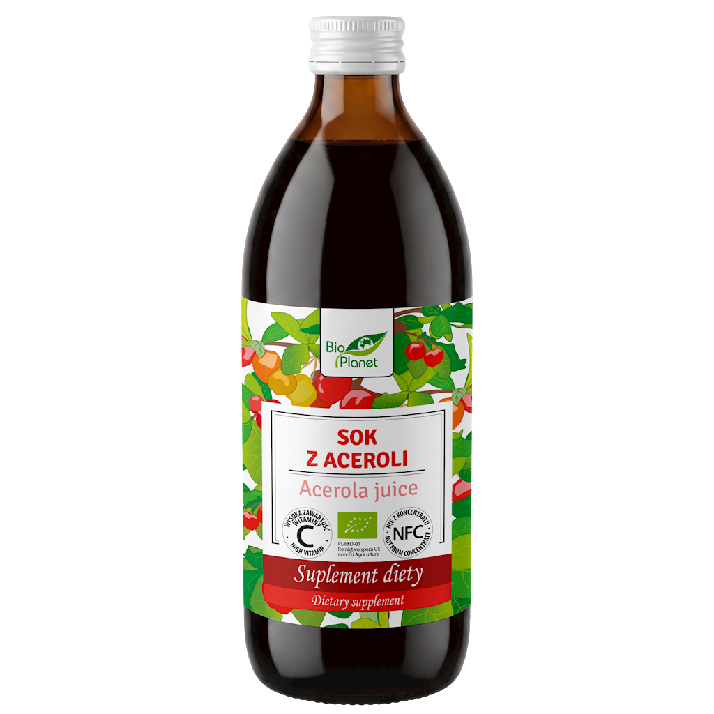 SOK Z ACEROLI NFC BIO 500 ml - BIO PLANET