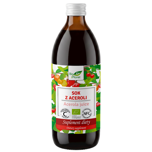 SOK Z ACEROLI NFC BIO 500 ml - BIO PLANET