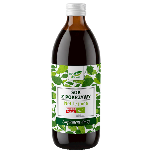 SOK Z POKRZYWY BIO 500 ml - BIO PLANET