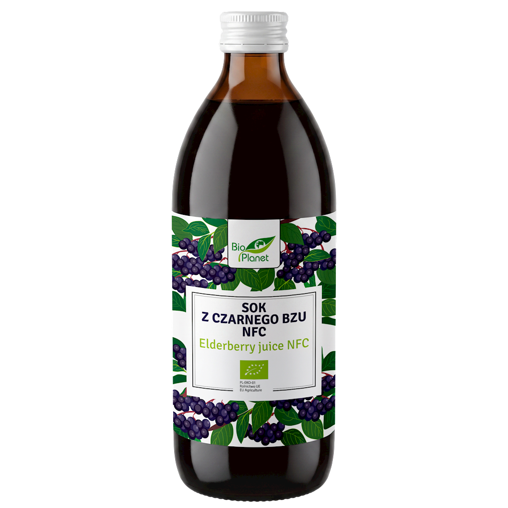 SOK Z CZARNEGO BZU NFC BIO 500 ml - BIO PLANET