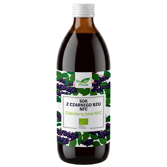 SOK Z CZARNEGO BZU NFC BIO 500 ml - BIO PLANET