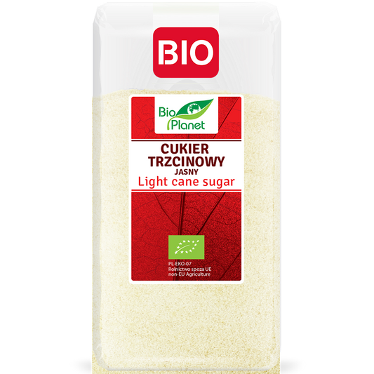 CUKIER TRZCINOWY JASNY BIO 500 g - BIO PLANET
